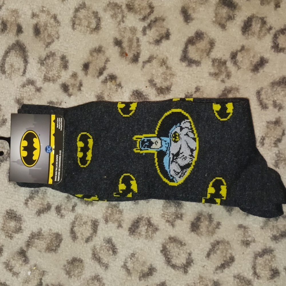 DC COMICS MEN'S  BATMAN SOCKS